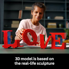 LEGO Art Love Collectible Building Set - DIY Kit for Adults, Ages 18+