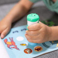 Melissa & Doug Sticker Wow!™ 24-Page Activity Pad and Sticker Stamper - Dinosaur