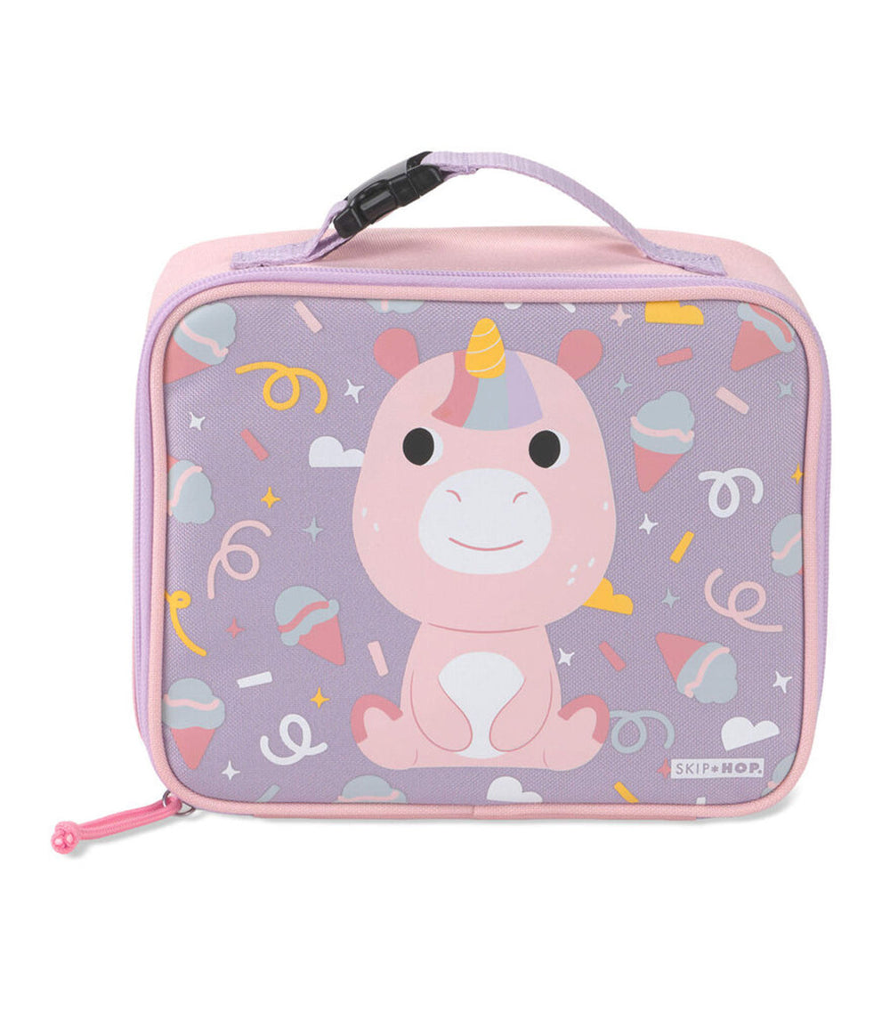 Skip Hop Besties Squad Insulated Lunch Bag - Uma Unicorn detail