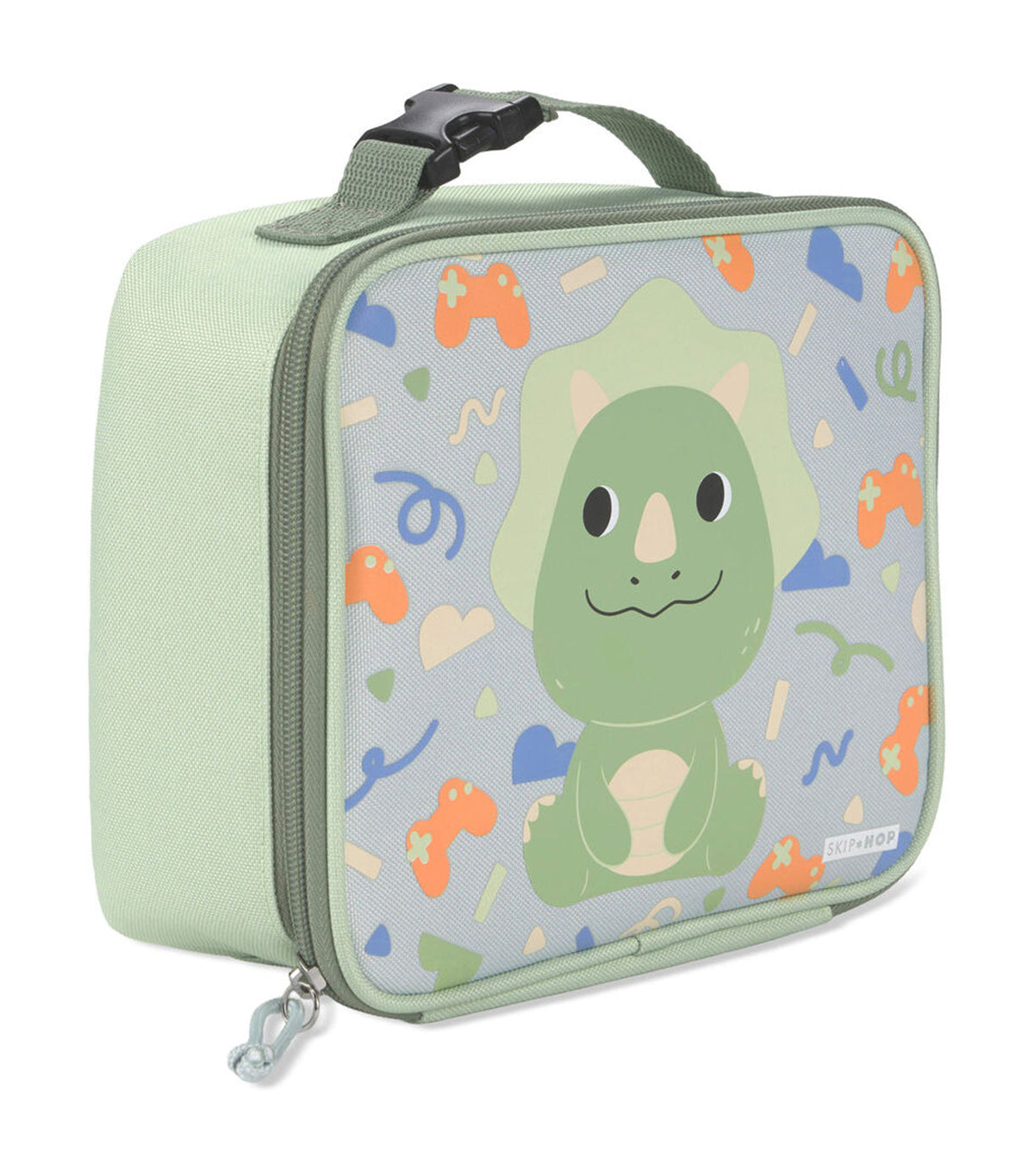 Skip Hop Besties Squad Insulated Lunch Bag - Dex Dino detail