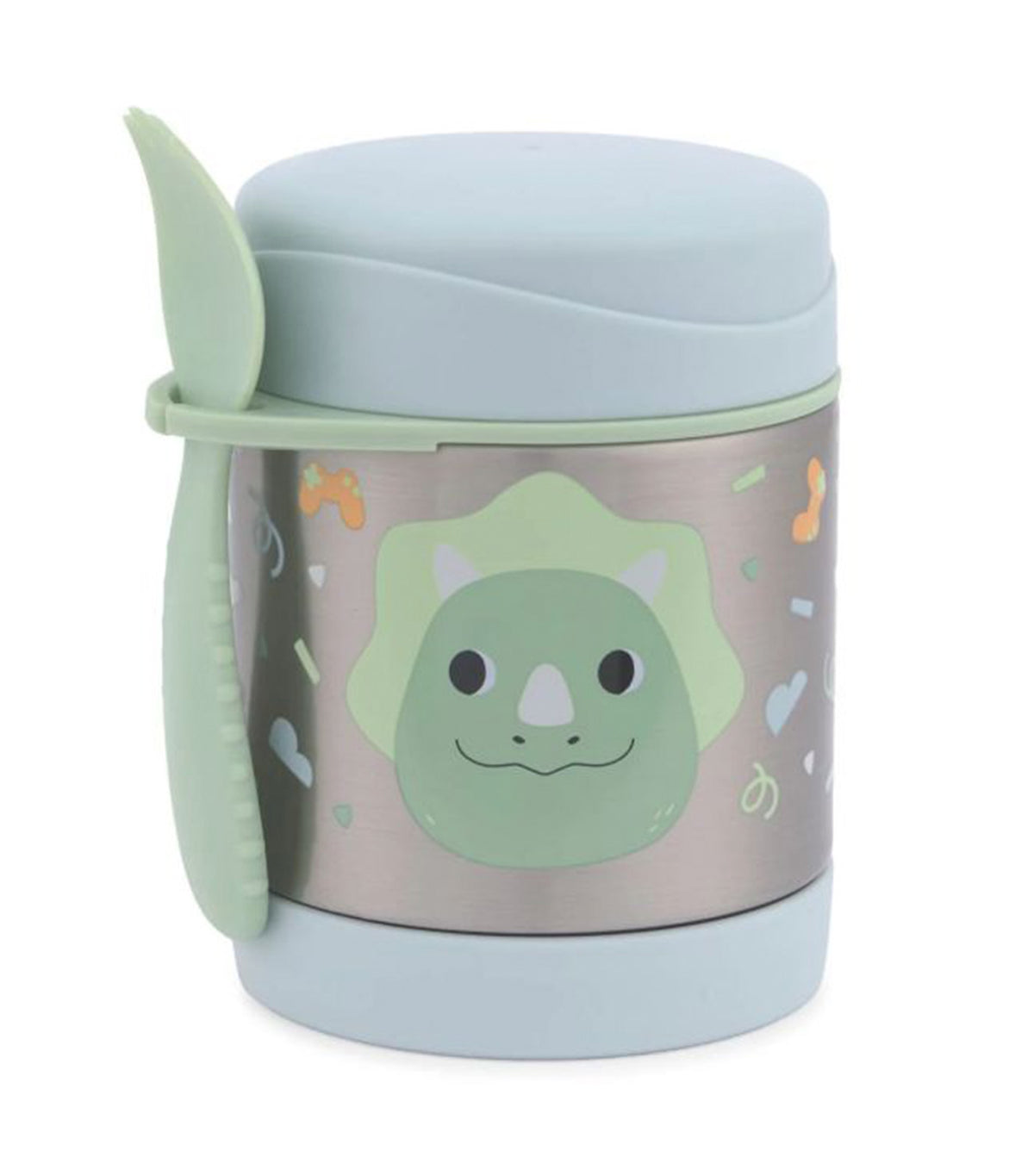 Skip Hop Besties Squad Insulated Food Jar - Dex Dino detail