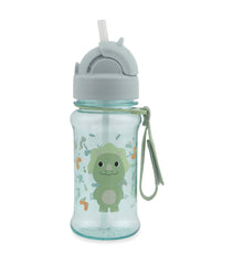 Skip Hop Besties Squad Tritan Straw Bottle - Dex Dino side view