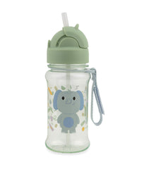 Skip Hop Besties Squad Tritan Straw Bottle - Emmett Elephant side view