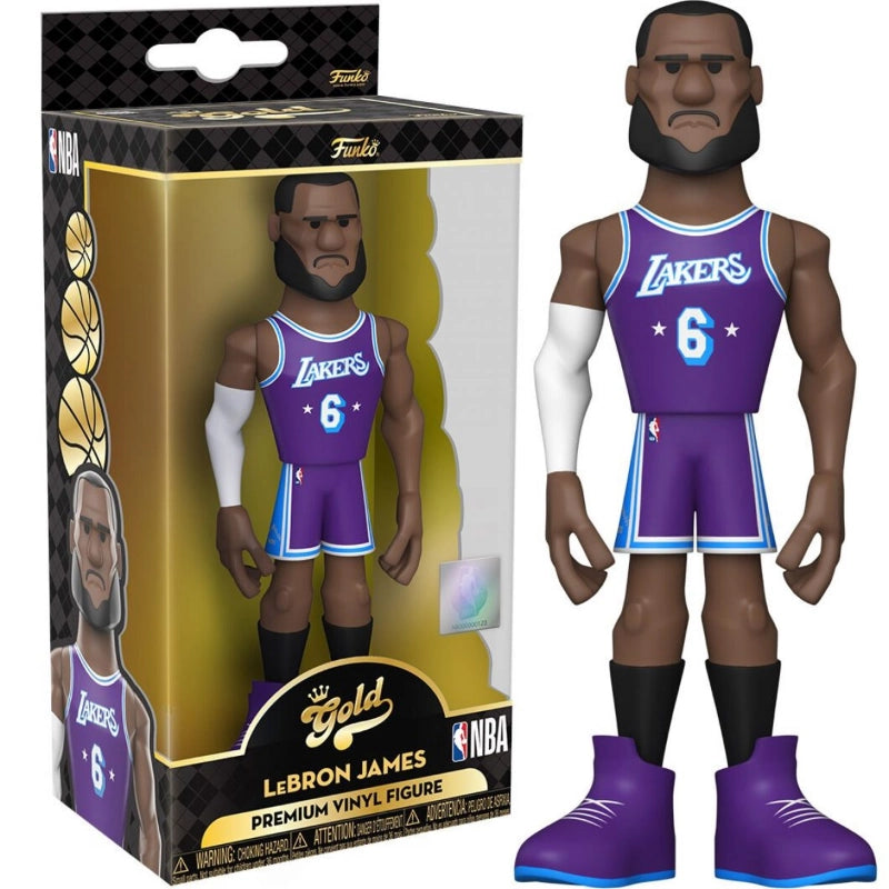 Funko Gold 5" NBA: Lakers- LeBron James with Chase (City) - FU59386