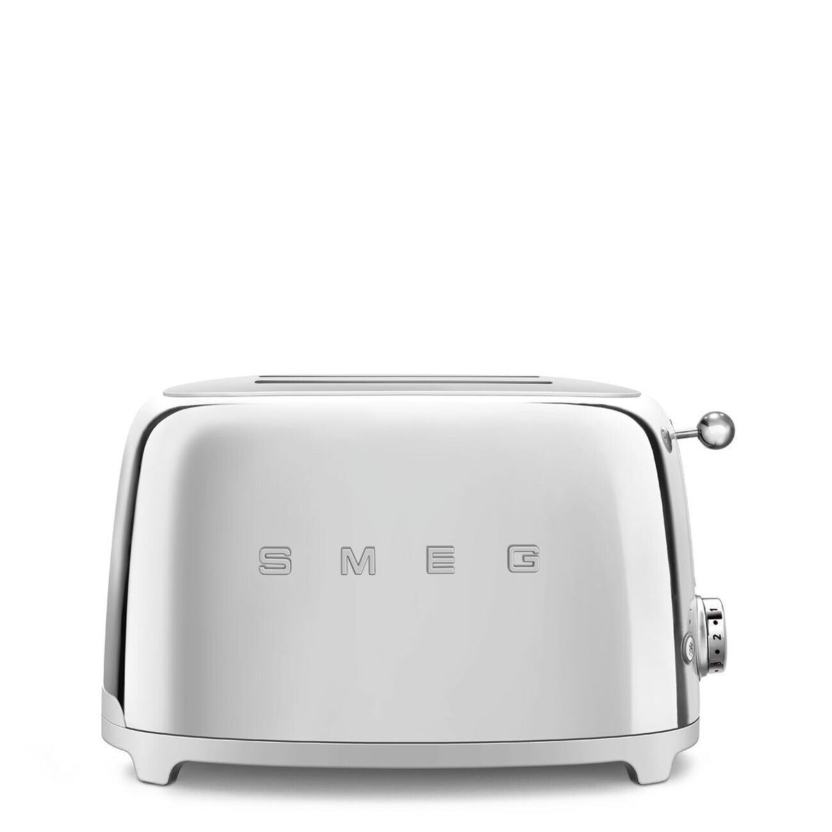 Smeg 2-Slice Toaster 50's Style Aesthetic - Stainless Steel