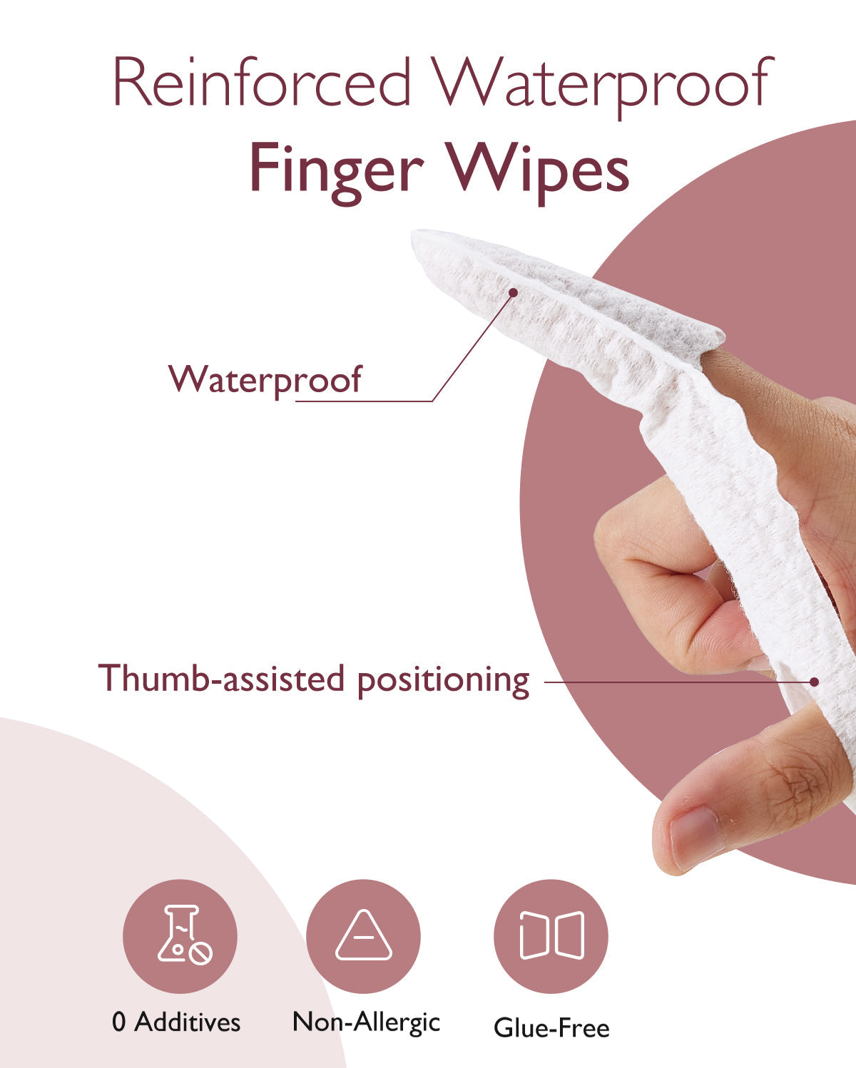 Momcozy Baby Finger Toothbrush Wipes - 30 pcs