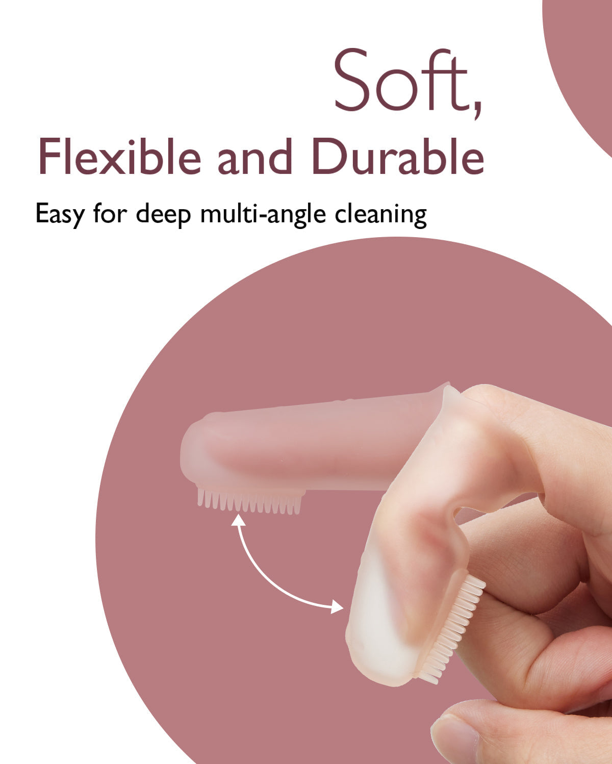 Momcozy Baby Oral Cleaner - Finger Toothbrush (2 pcs)
