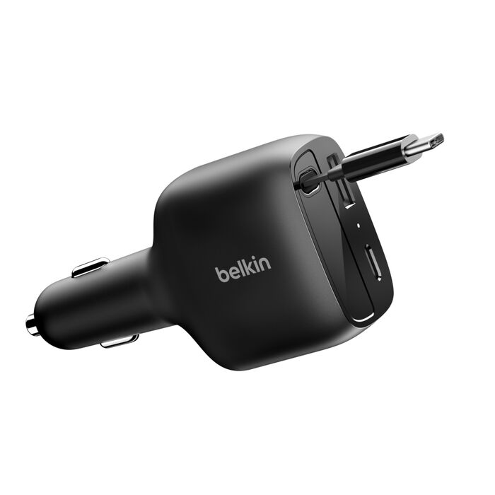 Belkin BoostCharge Retractable Car Charger 75W Belkin BoostCharge Retractable Car Charger 75W