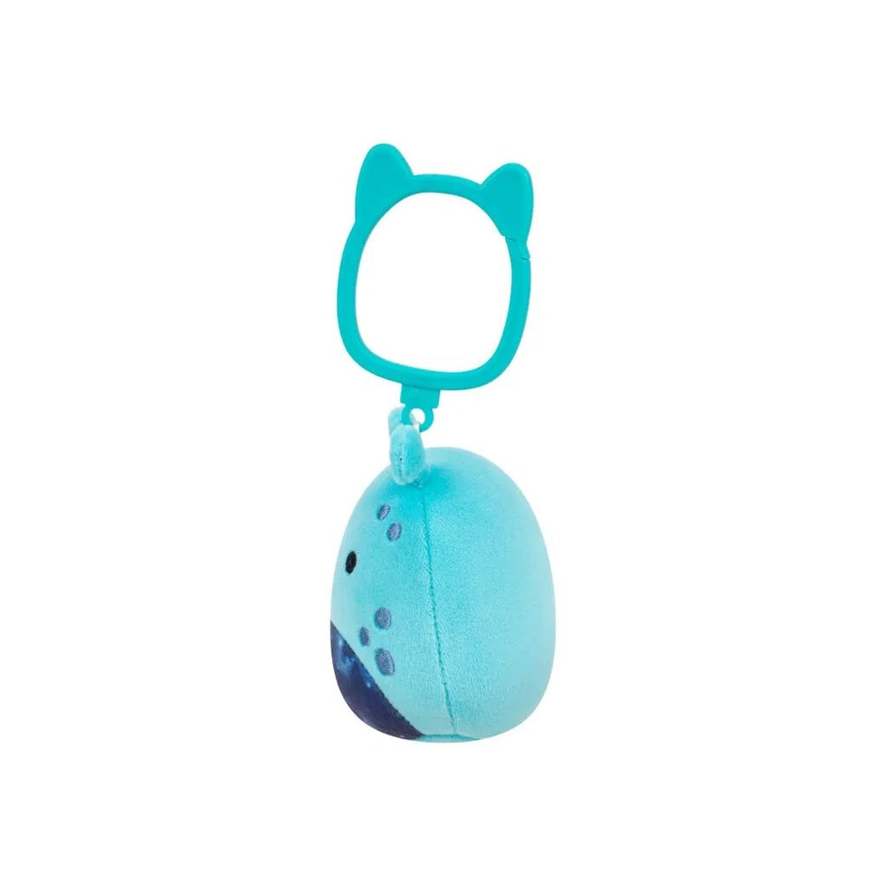 Squishmallows Clip-On Garth Teal Alien