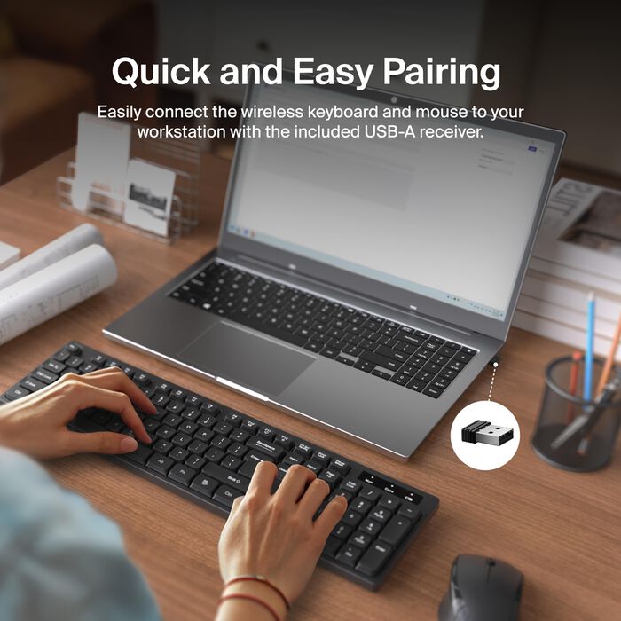 Wireless Keyboard and Mouse Combo Wireless Keyboard and Mouse Combo