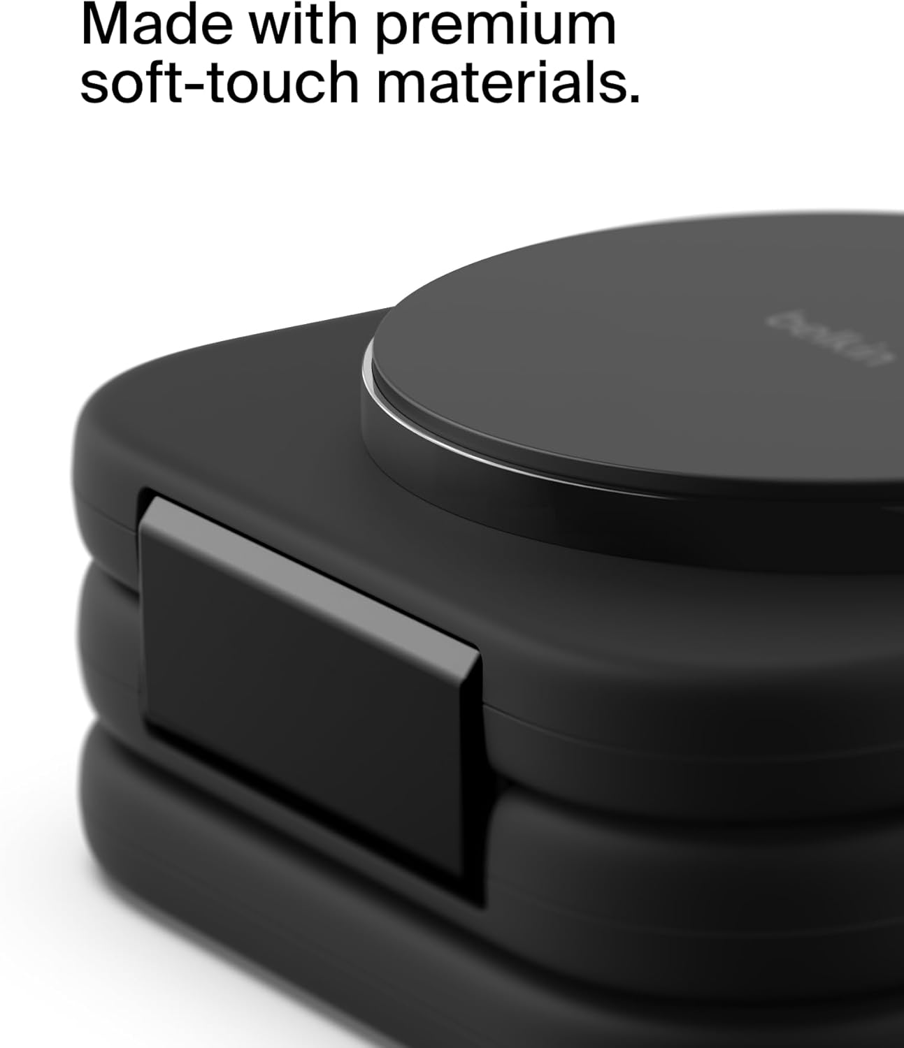 BELKIN BOOSTCHARGE 3IN1 TRAVEL WIRELESS CHARGING PAD WITH QI2 MAGNETIC 15W