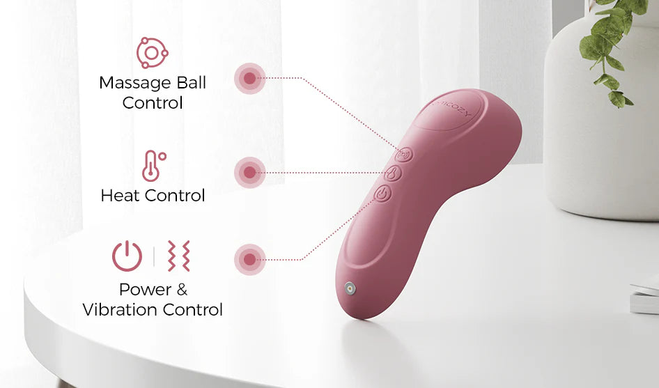 3-in-1 Kneading Warming Lactation Massager
