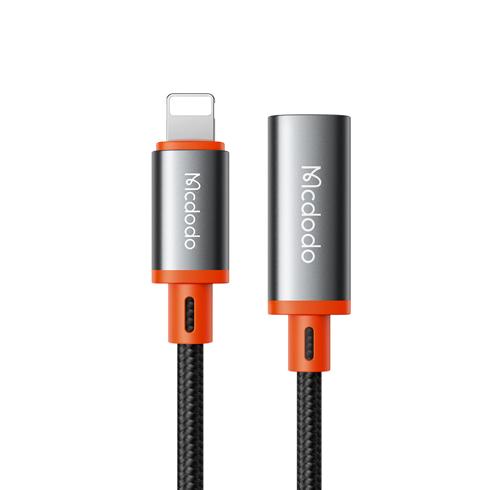 MCDODO TYPE-C TO LIGHTNING CONVERTOR CABLE - BLACK