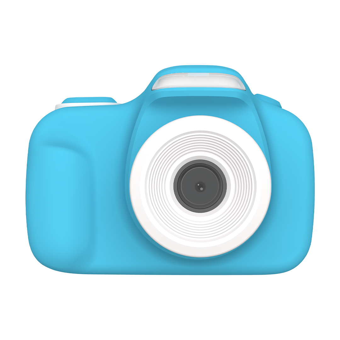 myFirst Camera 3 Blue side view
