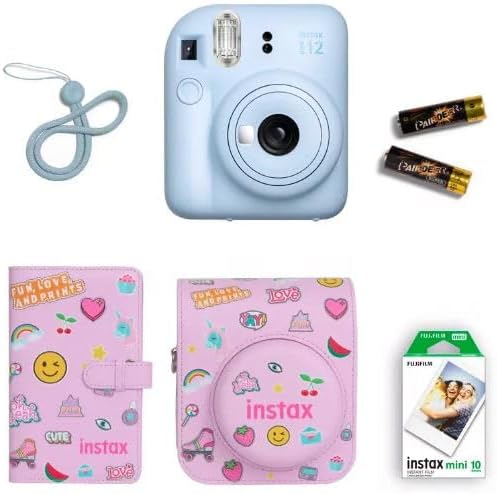 Fujifilm Instax Mini 12 Camera GIFTBOX - Pastel Blue