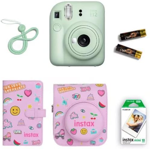 Fujifilm Instax Mini 12 Camera GIFTBOX - Mint Green