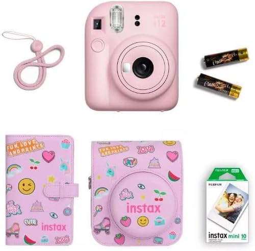 Fujifilm Instax Mini 12 Camera GIFTBOX - Blossom Pink