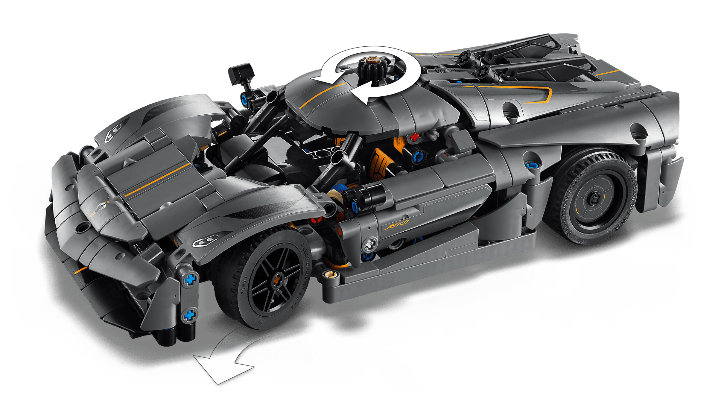 Koenigsegg Jesko Absolut Grey Hypercar