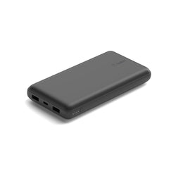 Belkin BoostCharge 20000mAh 3-Port Power Bank 15W USB-C - Black