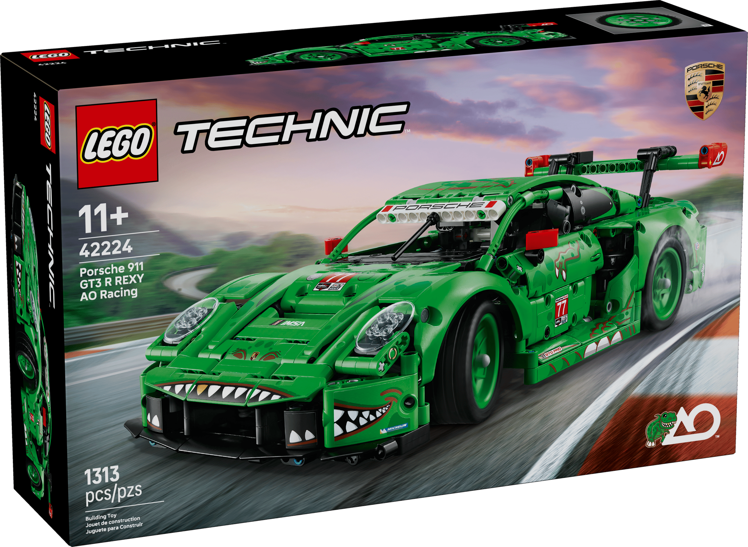 Porsche 911 GT3 R REXY AO Racing Car Porsche 911 GT3 R REXY AO Racing Car