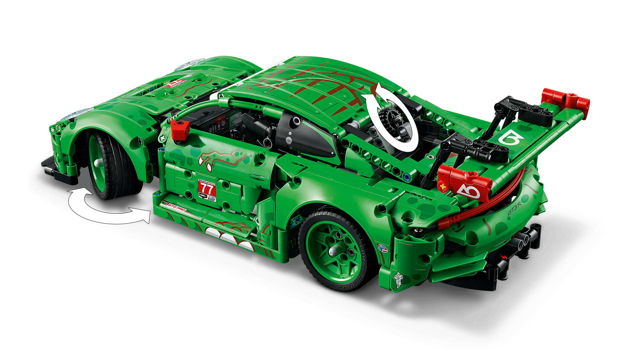 Porsche 911 GT3 R REXY AO Racing Car Porsche 911 GT3 R REXY AO Racing Car