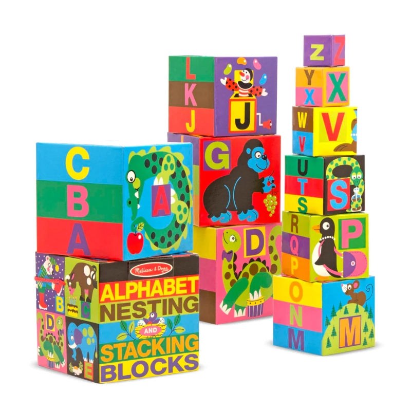 Alphabet Nesting and Stacking Blocks - 2782