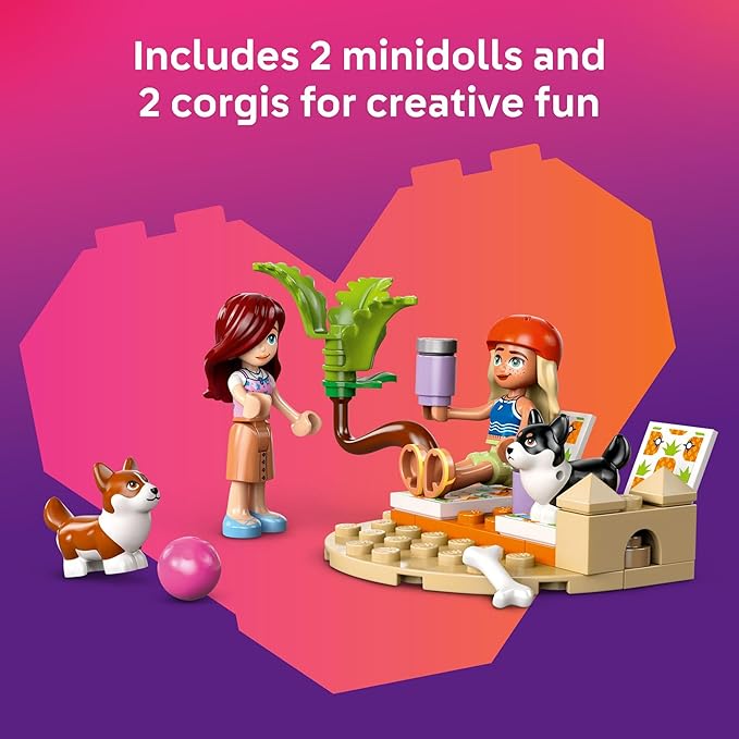LEGO Friends Surfing Dogs and Scooter Adventure