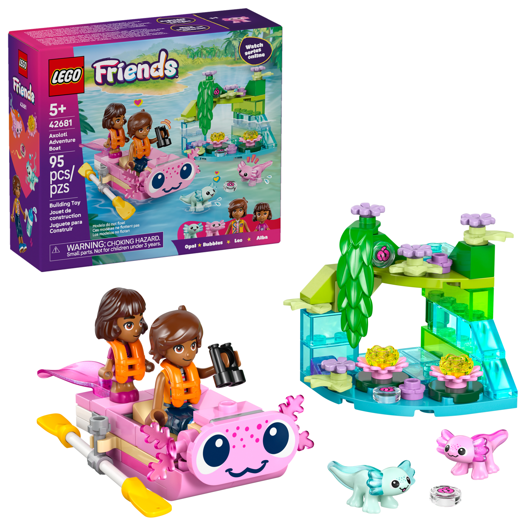 Axolotl Adventure Boat Axolotl Adventure Boat