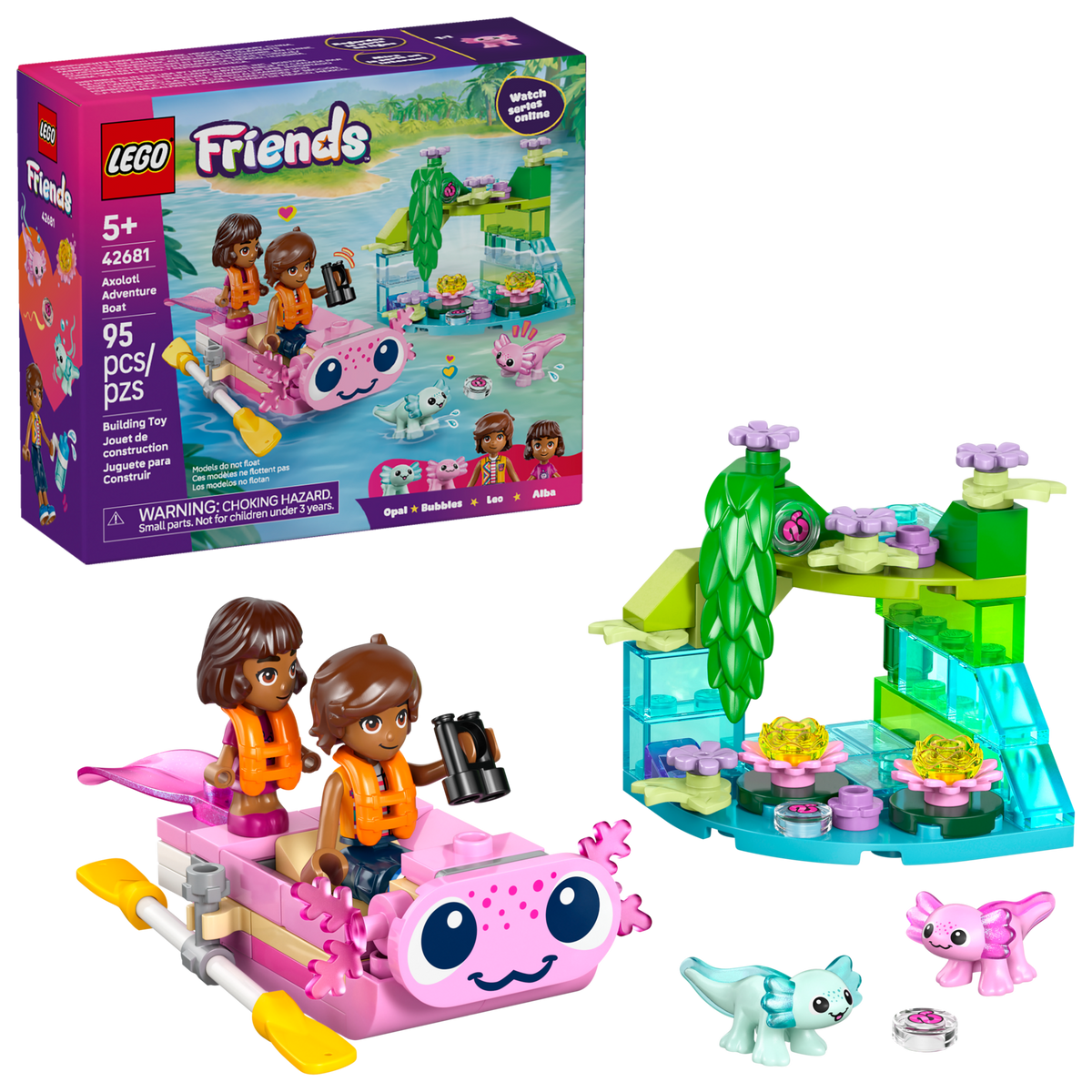 Axolotl Adventure Boat