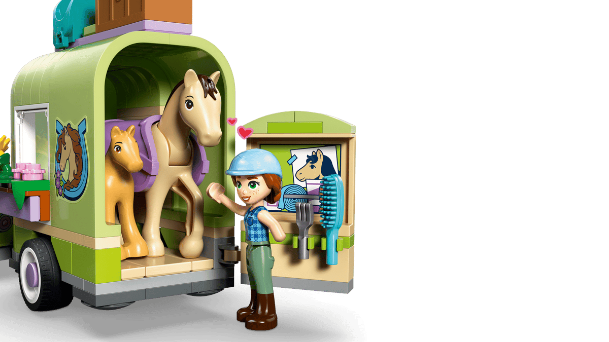 Horse & Baby Foal Trailer