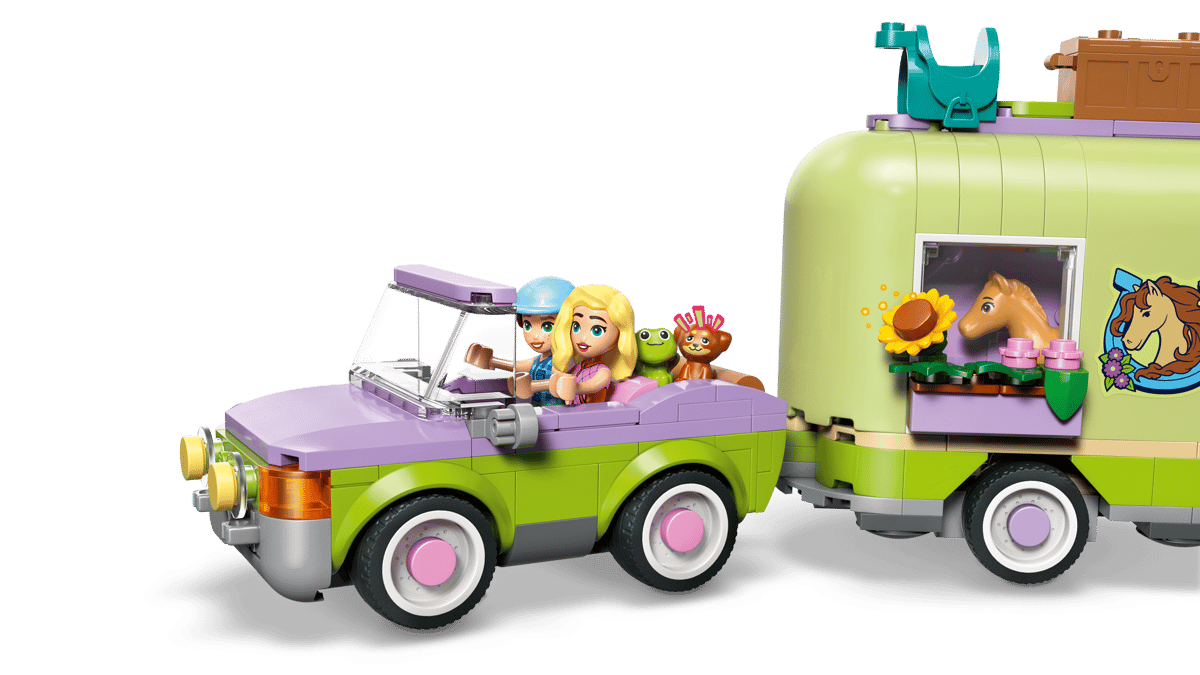 Horse & Baby Foal Trailer