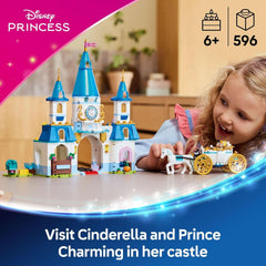 LEGO Disney Princess Cinderella's Castle & Horse Carriage Playset