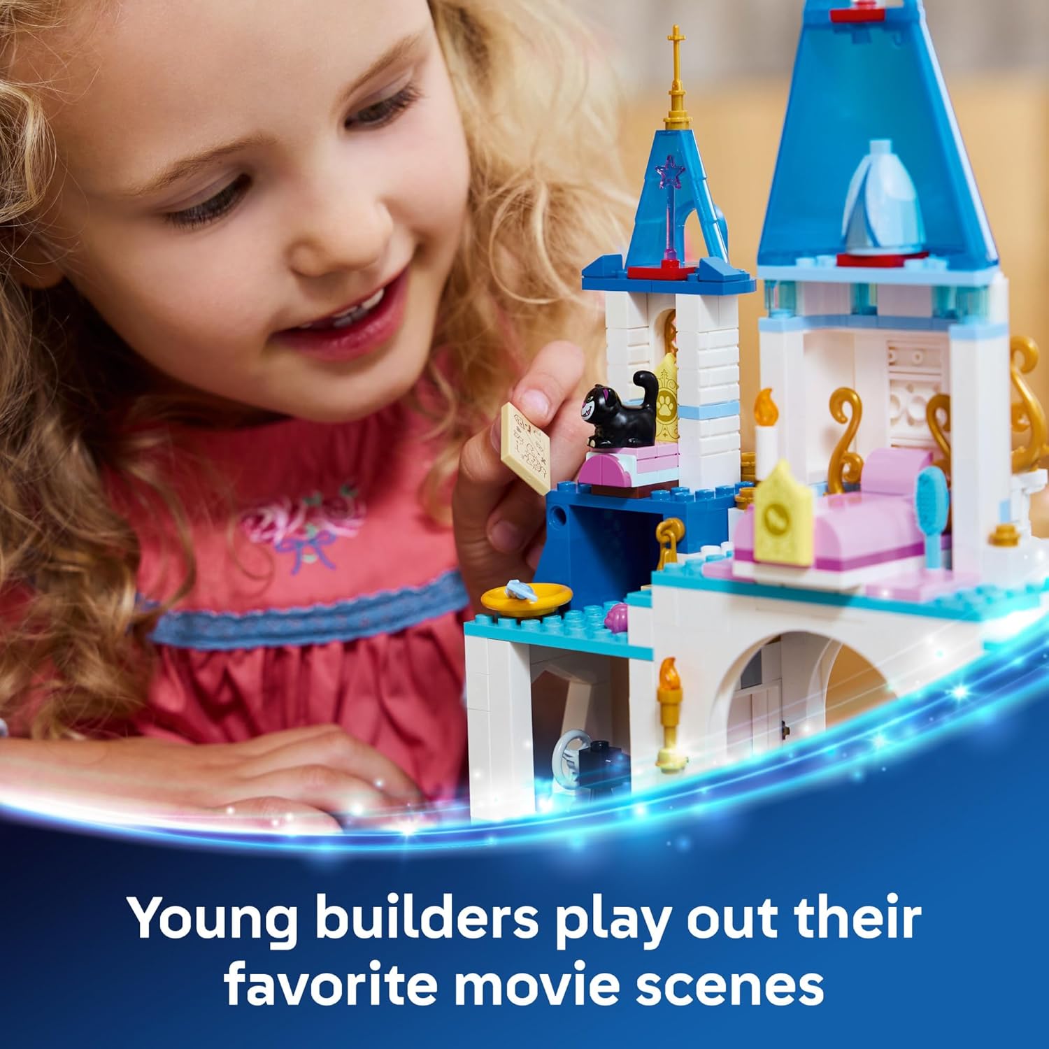 LEGO Disney Princess Cinderella's Castle & Horse Carriage Playset