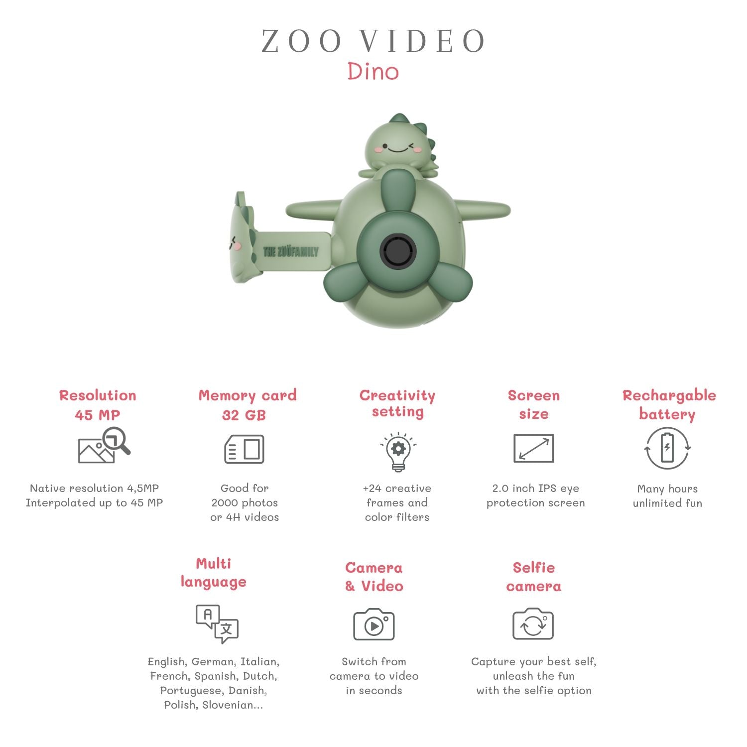 Zoo Video - Dino Green