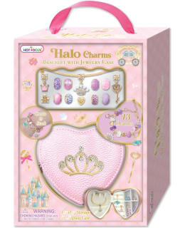 Hot Focus Halo Charms Bracelet with Jewelry Case – Princess
