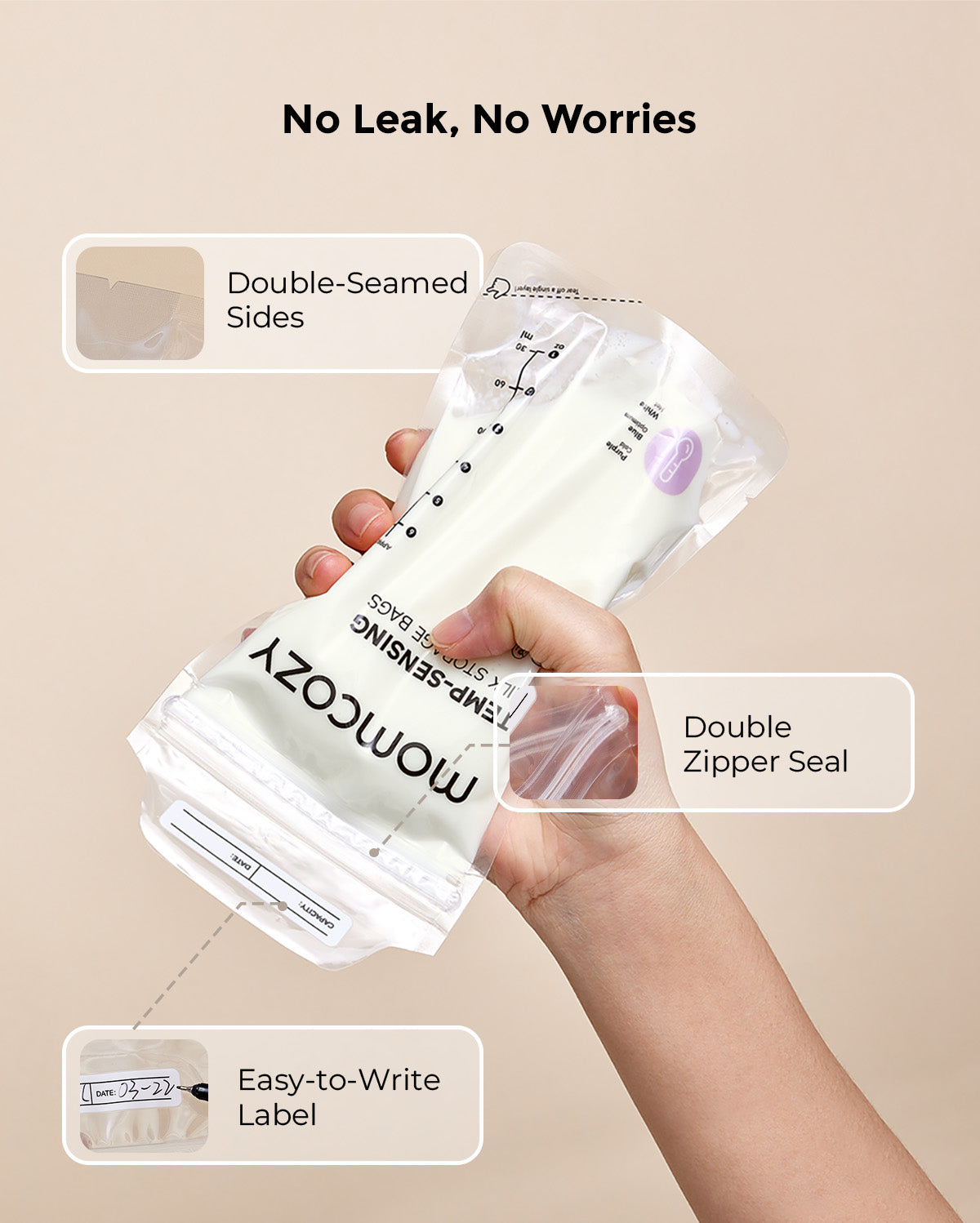 Momcozy Breast Milk Bags