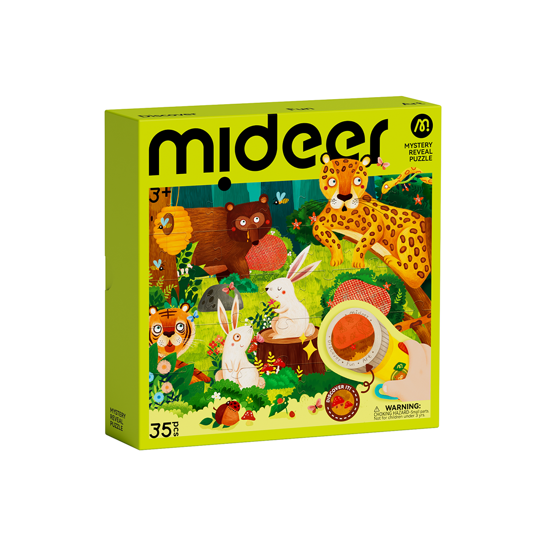 Mideer Mystery Reveal Puzzle - Forest Mysteries 35PCS