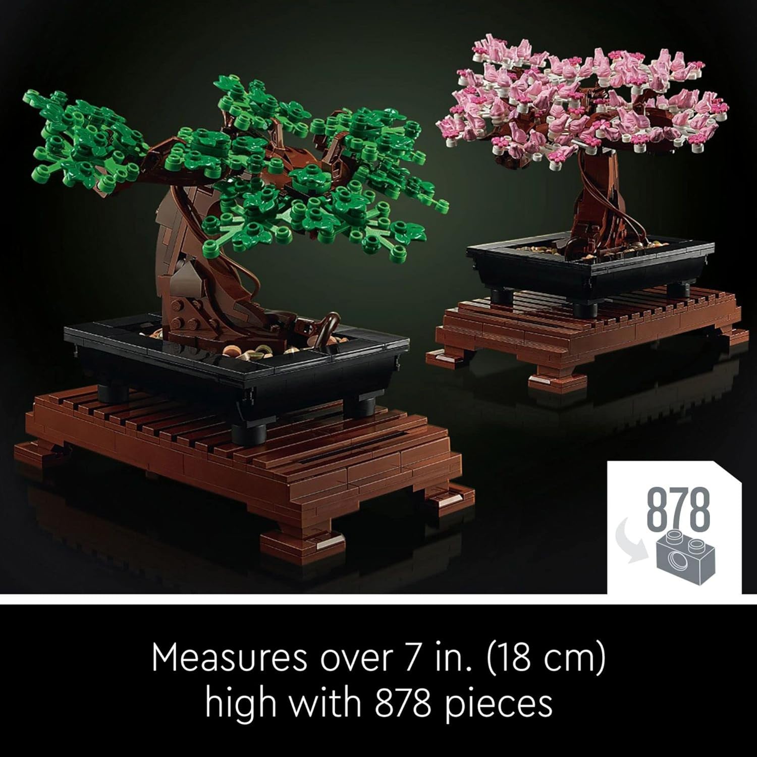 LEGO Botanicals Bonsai Tree Building Set , Ages 18+