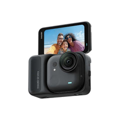Insta360 GO Ultra Standard Bundle – Black 4K Hands-Free Camera