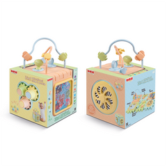 DOLU 2-in-1 Educational Cube Pastel