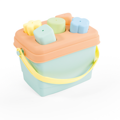DOLU Shape Sorter Bucket 5 Pcs Pastel Orange