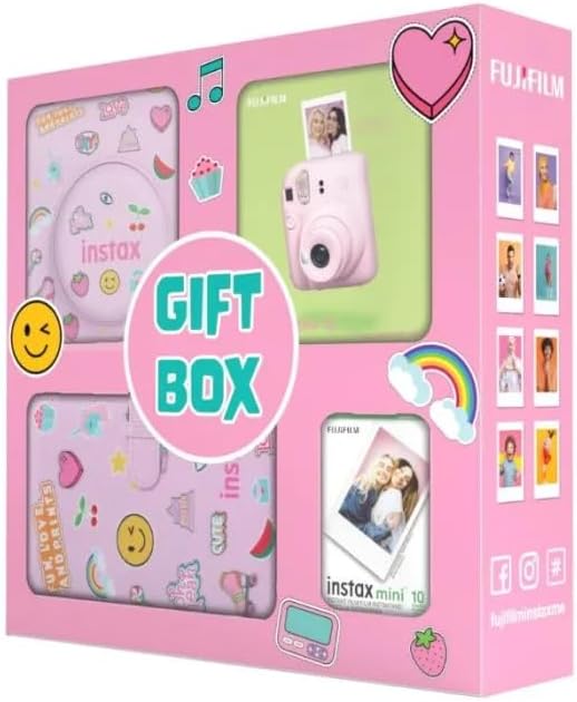 Fujifilm Instax Mini 12 Camera GIFTBOX - Mint Green