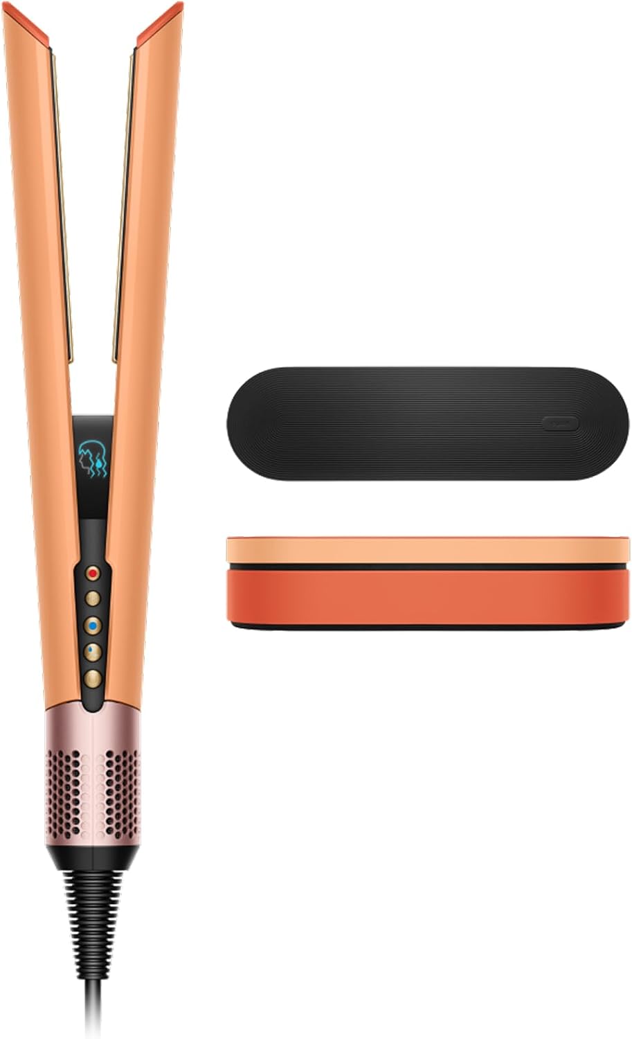 Dyson Airstrait dryer and straightener - Ceramic Apricot/Topaz Dyson Airstrait dryer and straightener - Ceramic Apricot/Topaz