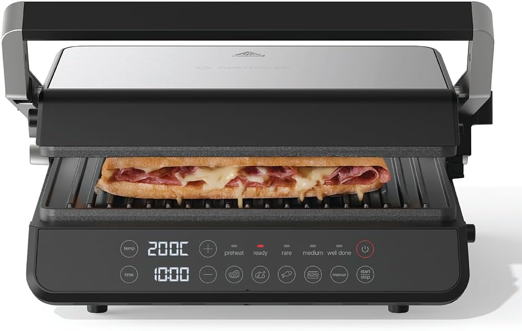 Nutricook 2000W Ceramic Contact Grill Nutricook 2000W Ceramic Contact Grill
