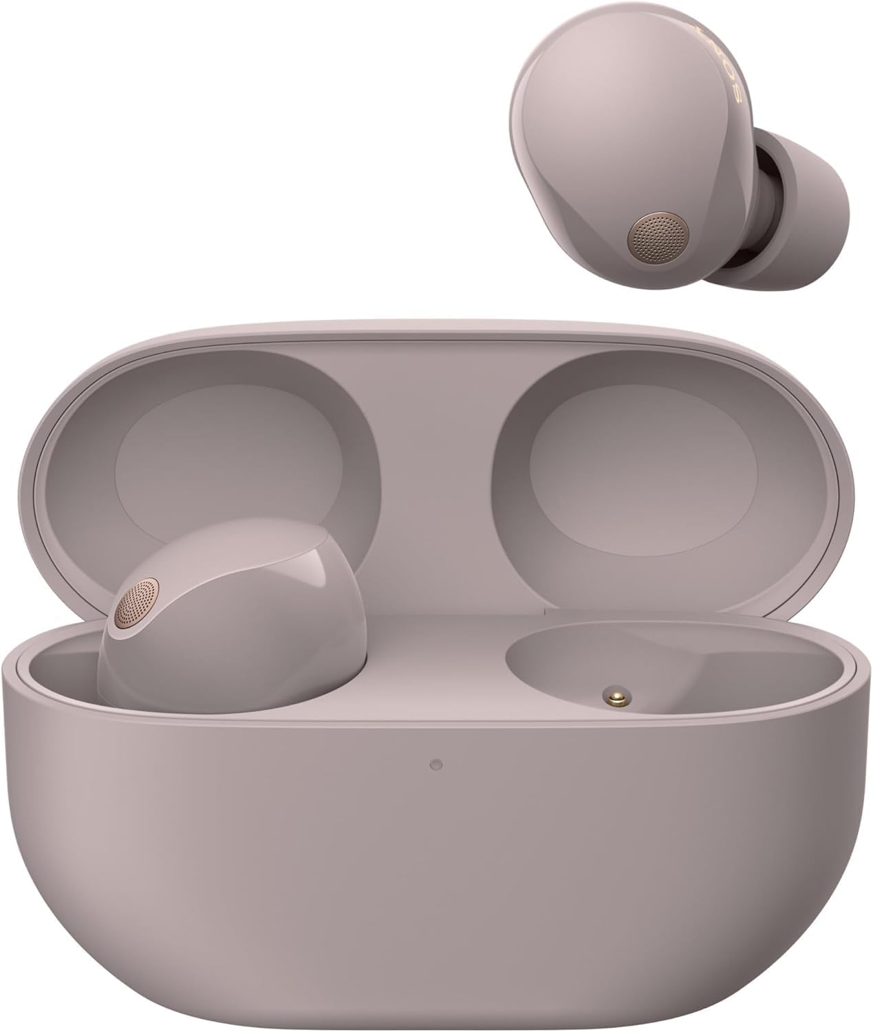 Sony WF-1000XM5 True Wireless Noise Cancelling Headphones - Smoky Pink