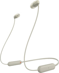 Sony WI-C100 Wireless In-ear Headphones - Taupe