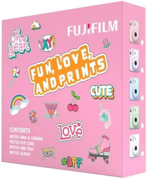 Fujifilm Instax Mini 12 Camera GIFTBOX - Pastel Blue