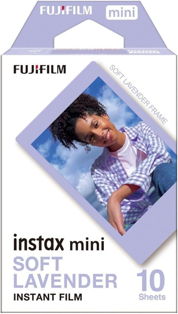 FUJIFILM Instax Mini Film Rainbow Soft Lavender