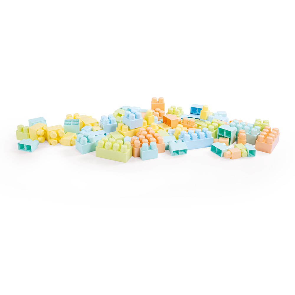DOLU Colour Big Blocks 85 Pcs Pastel