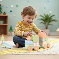 DOLU Train Set 36 Pcs Pastel